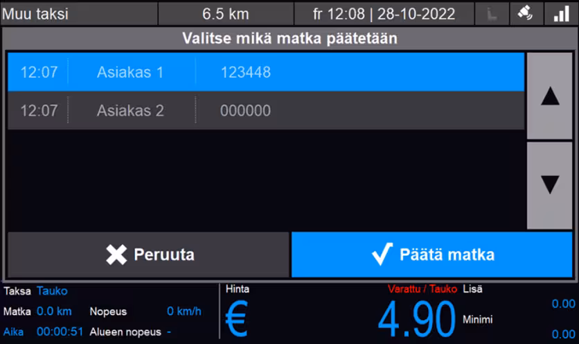 Kela yhdistelykyydin päättäminen